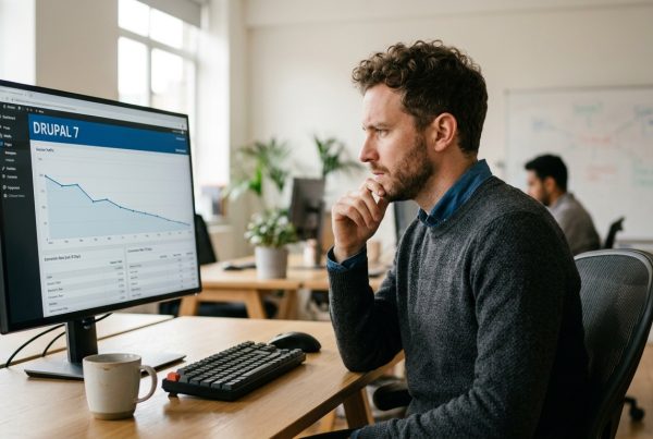 Drupal - Marktanteil sinkt Version