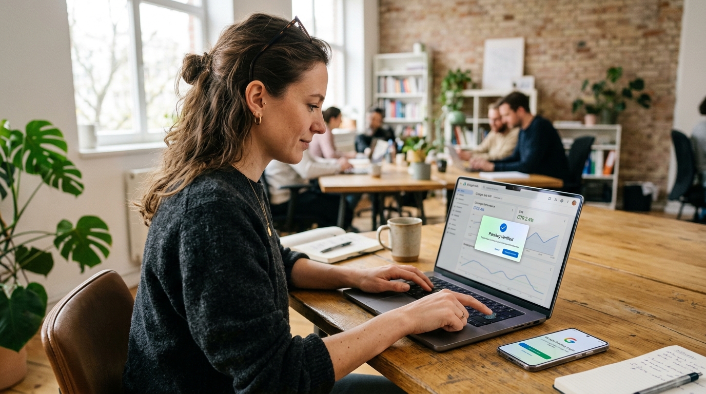 Google Ads API - Passkeys jetzt Pflicht