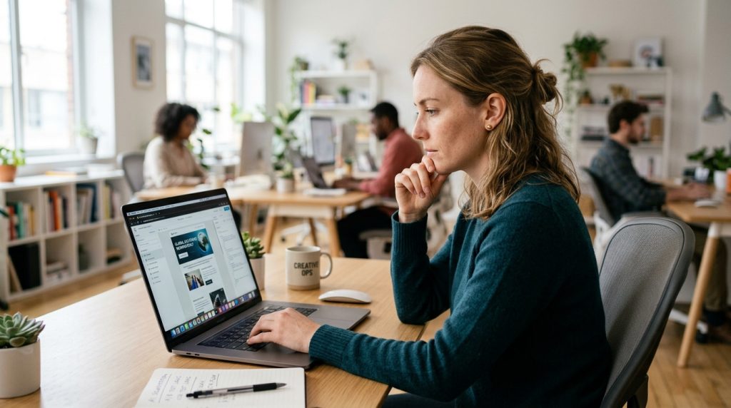 E-Mail Marketing - Expertin baut Newsletter