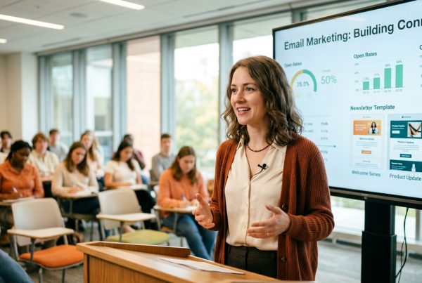 Lesung „…Glück gehabt!“ - E-Mail Marketing Blick
