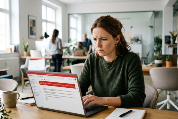 Phishing - Warnung Betrüger fordern