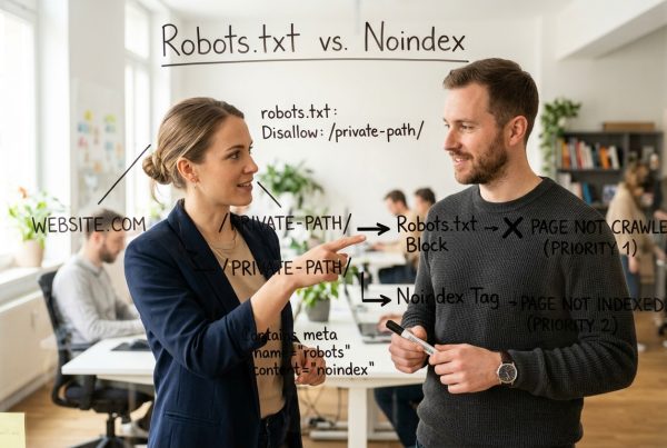 SEO News August - Robots.txt vor Noindex