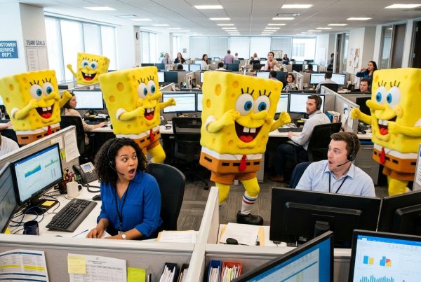 SEO News kurz - Tanzende SpongeBobs stürmen