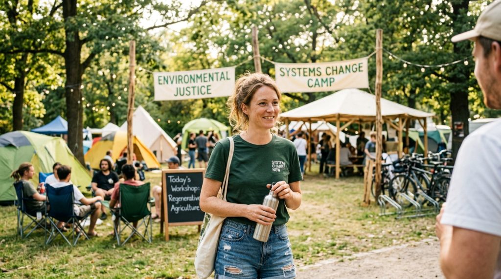 System Change Camp - Klotz-Anlage startet –